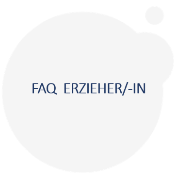 Grauer Farbklecks: FAQ Erzieher/-in