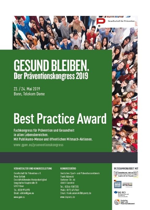 Best Practice Award Mai 2019